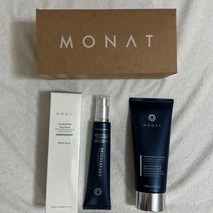 NEW Monat Be Balanced Foamy Cleanser,  Rejuvabeads Split Ends and Conditioner